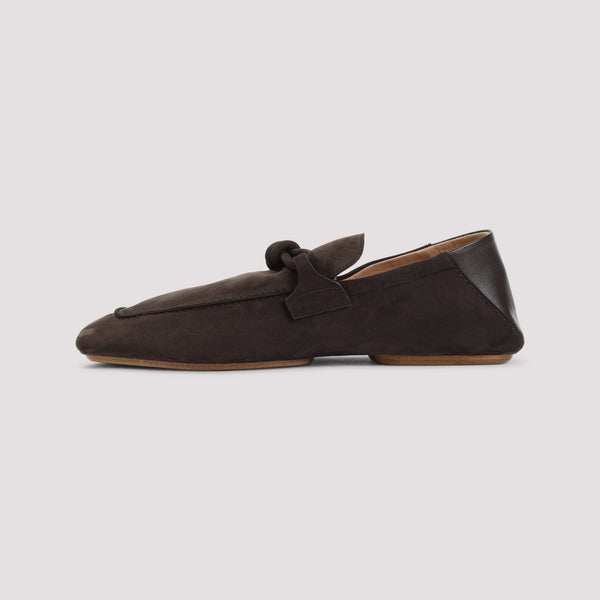 Bottega Veneta Shoes - Bottega Veneta Driver With Knot Loafers Men Premium Designer Casual Shoes