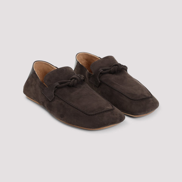 Bottega Veneta Shoes - Bottega Veneta Driver With Knot Loafers Men Premium Designer Casual Shoes