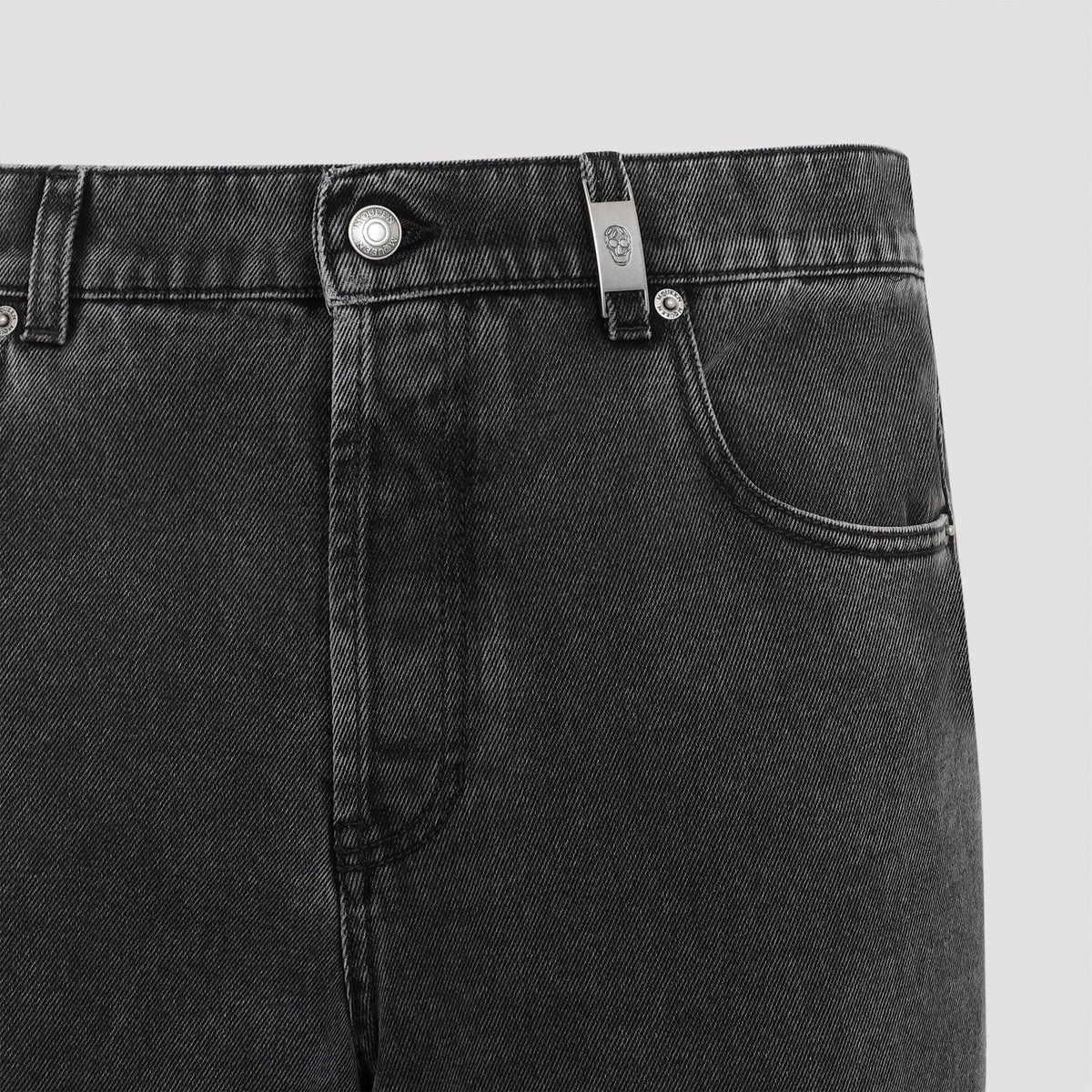 Alexander McQueen pants side profile designer luxury fashion