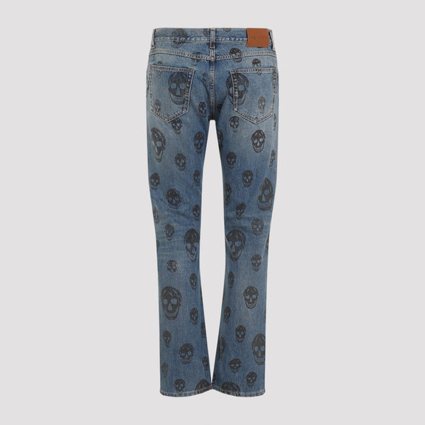 Alexander McQueen Jeans? Alexander Mcqueen Cotton Jeans Men Classic Everyday Designer Jeans
