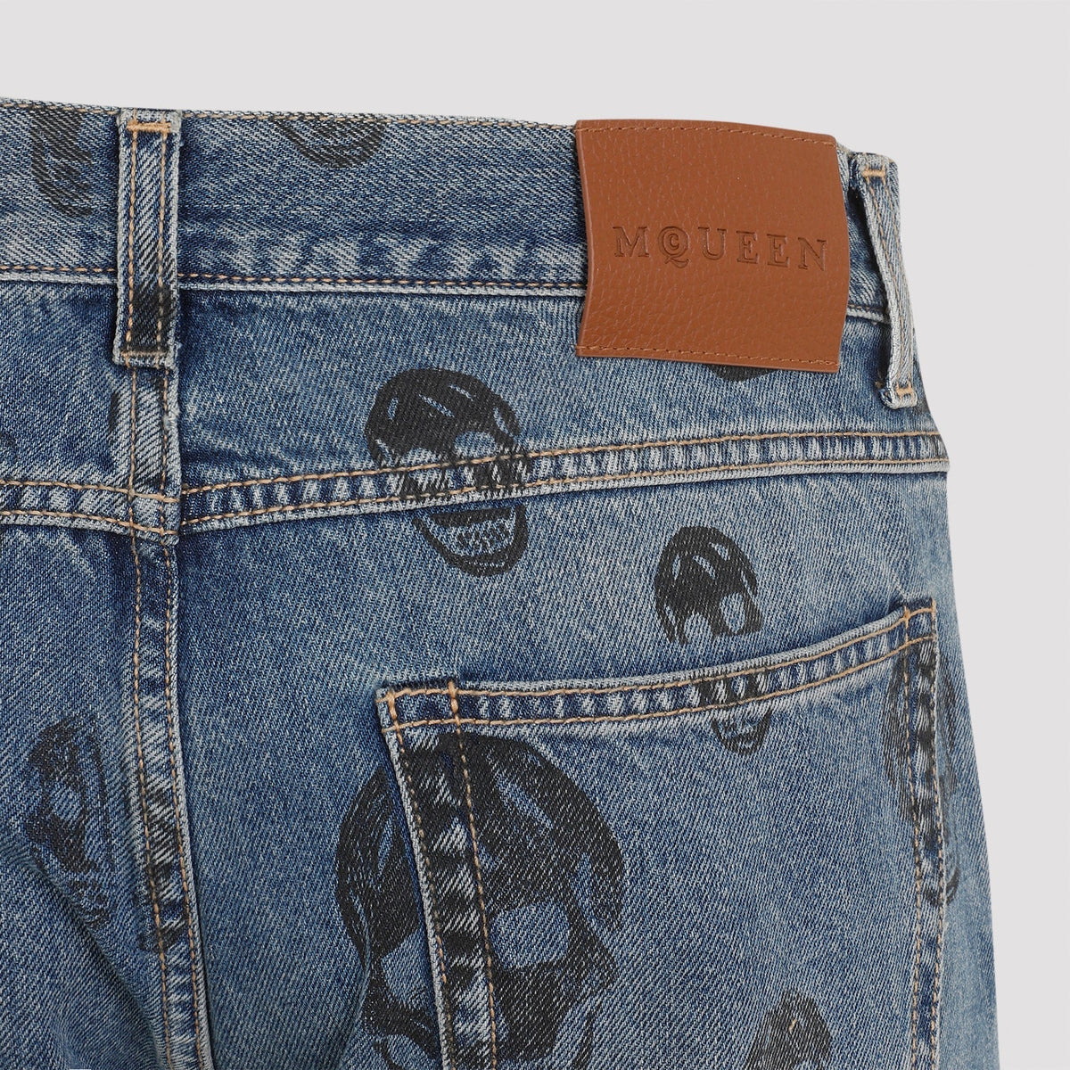 Alexander McQueen pants side profile designer luxury fashion