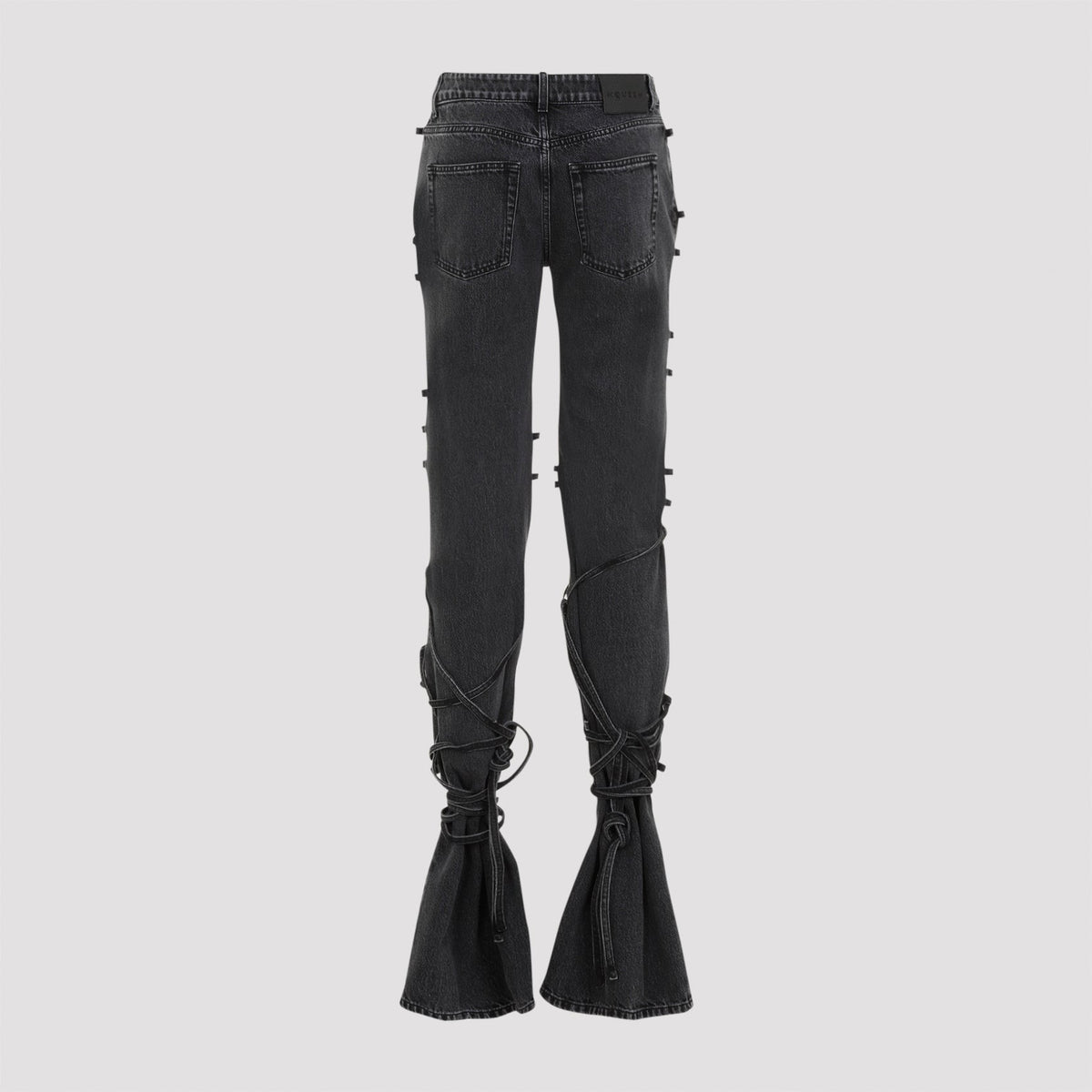 Alexander McQueen Jeans? Alexander Mcqueen Tied Jeans Women Classic Everyday Designer Jeans