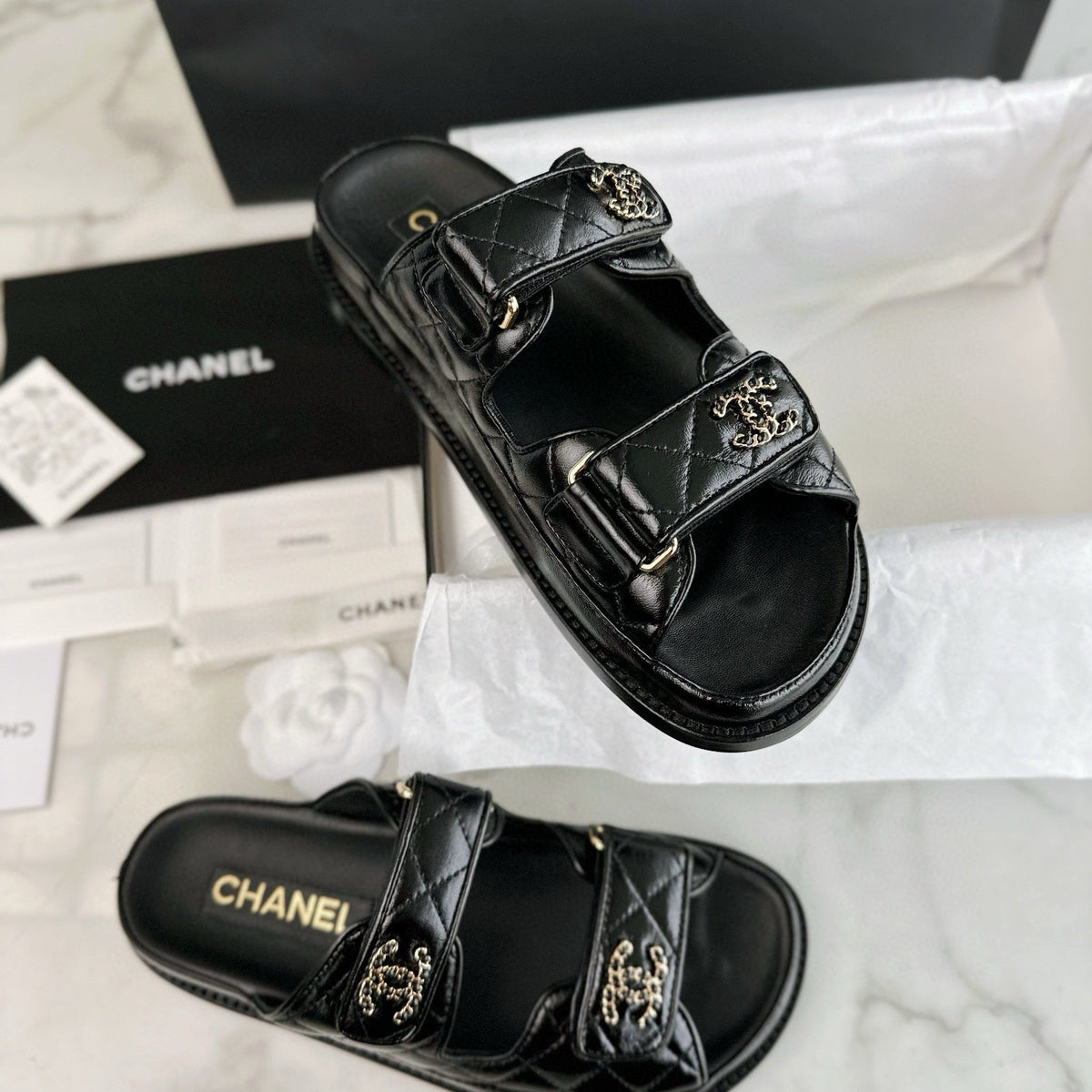 Chanel Shoes- Chanel Sandals Comfortable Everyday Designer Shoes