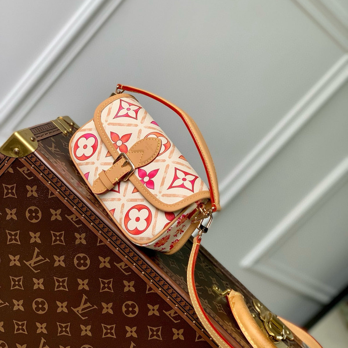 Louis Vuitton Bags- Louis Vuitton Lou Nano Diane Bag Premium Designer Shoulder Bag