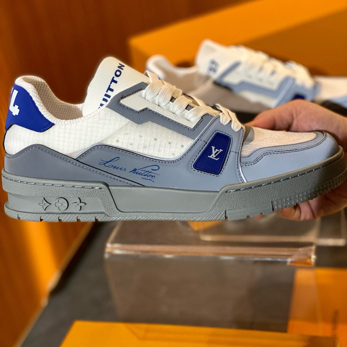 Louis Vuitton Shoes- Louis Vuitton Lou Trainers Luxury Lifestyle Designer Footwear