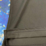 Close-up of Burberry t-shirt craftsmanship