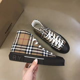 Burberry shoes Style 267 - front view, statement logo accent