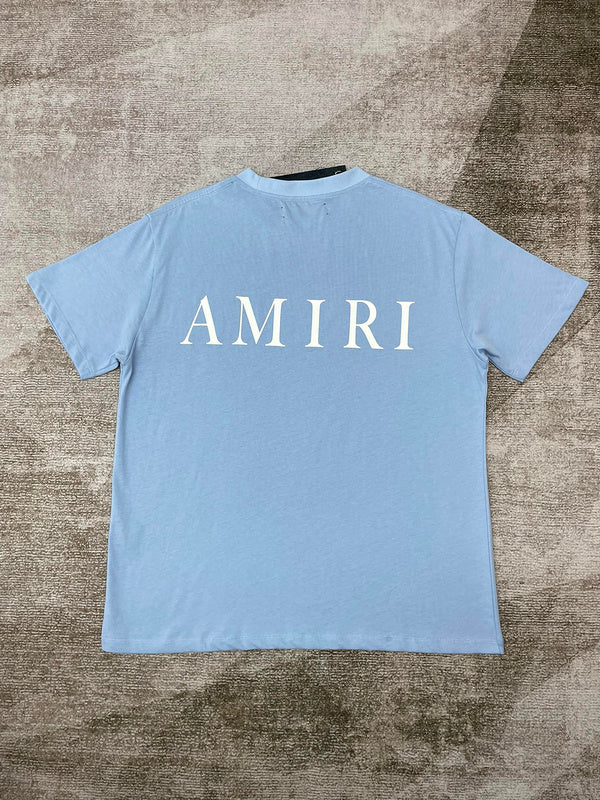 Amiri luxury t-shirt detail shot