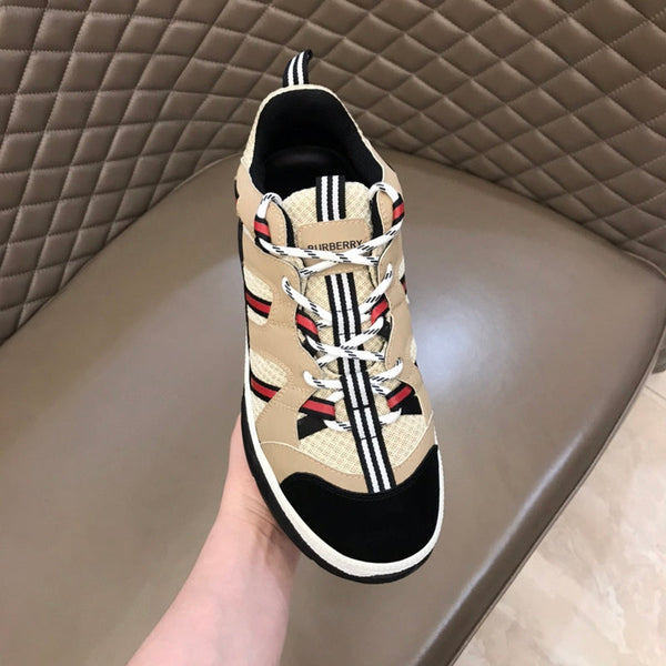 Burberry Burgundy Pointed-Toe Stiletto Heels - Angled View