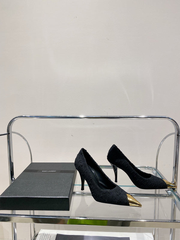 Close-up detail view of Saint Laurent luxury piece style No.002