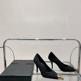 Close-up detail view of Saint Laurent luxury piece style No.002