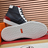 Hermes shoes Style 049 - logo and branding close-up