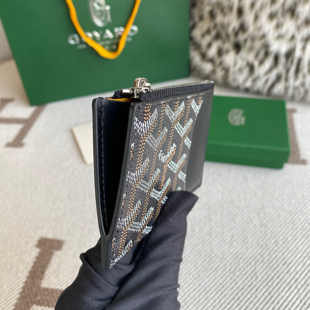 Wallets- Goya Bourbon Card Holder Premium Leather Designer Wallet