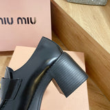 Side profile view of Miu Miu luxury piece style No.111