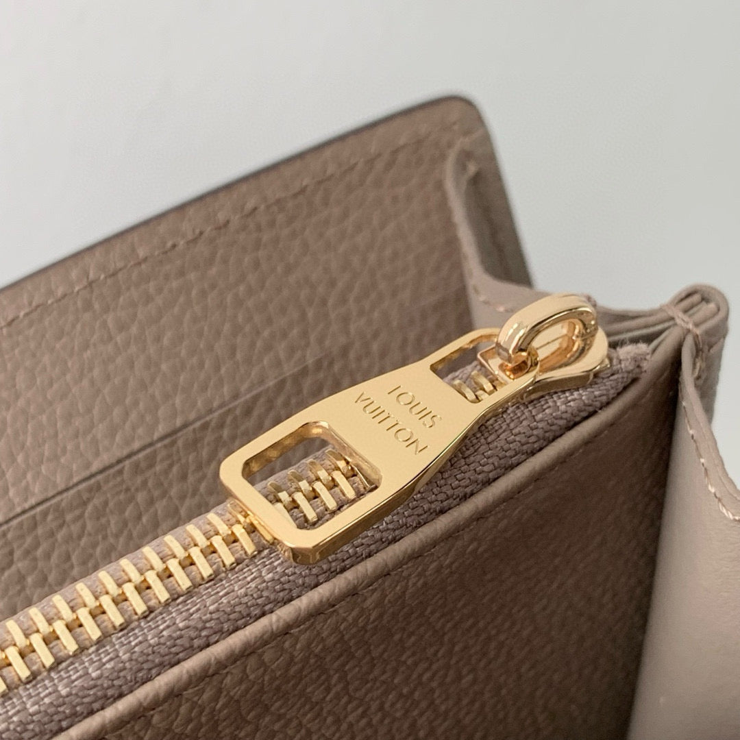 Louis Vuitton Wallets- Louis Vuitton Lou Sarah Wallet Compact Luxury Card Wallet