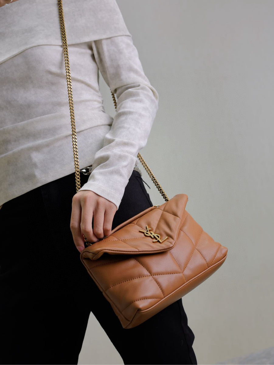 Saint Laurent Bags- Saint Laurent Toy Loulou Puffer Bag Luxury Designer Leather Handbag