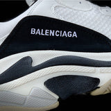 Balenciaga Grey Pointed-Toe Stiletto Heels - Full Silhouette View