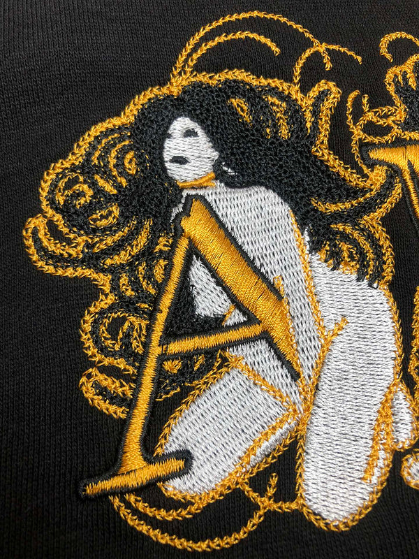 Amiri designer hoodie full view