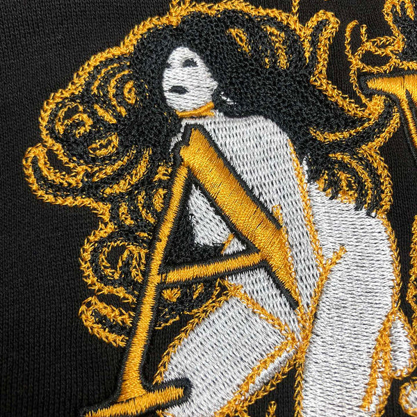 Amiri designer hoodie full view