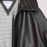 Close-up of Nappa jackets hardware and fine stitching