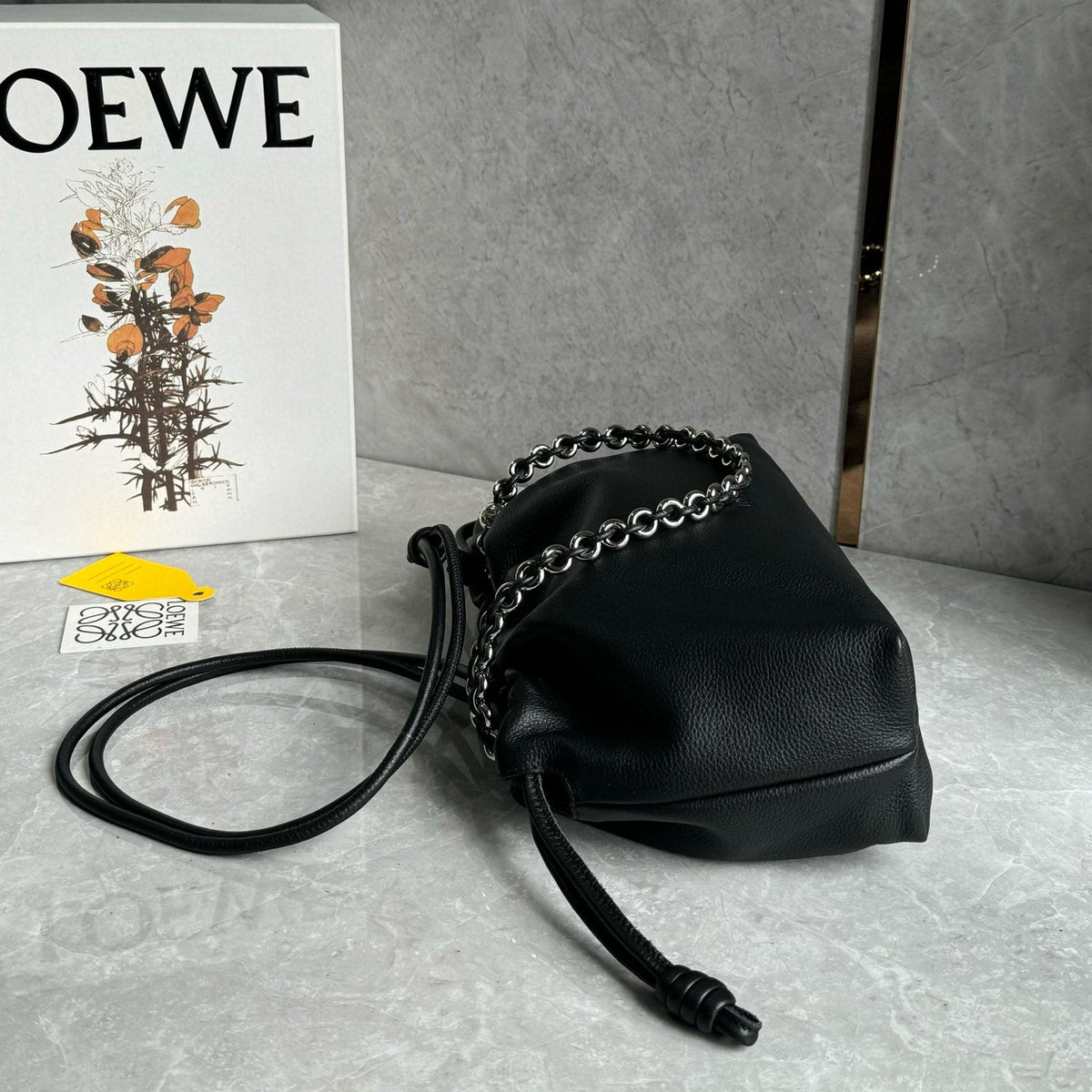 Bags- Loew Large Flamenco Bag Luxury Designer Leather Handbag
