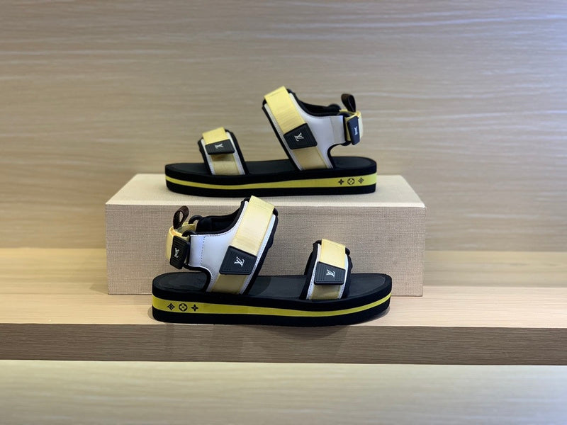 Louis Vuitton shoes Style 257 - back heel detail