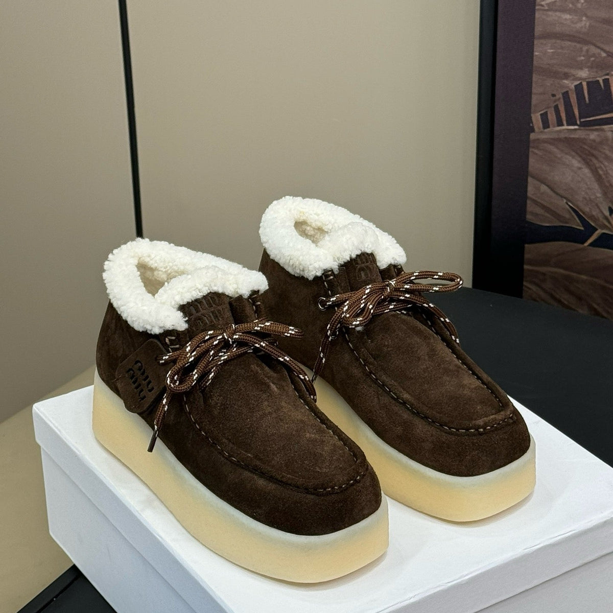 Shoes- Miu M Boots Luxury Lifestyle Designer Footwear