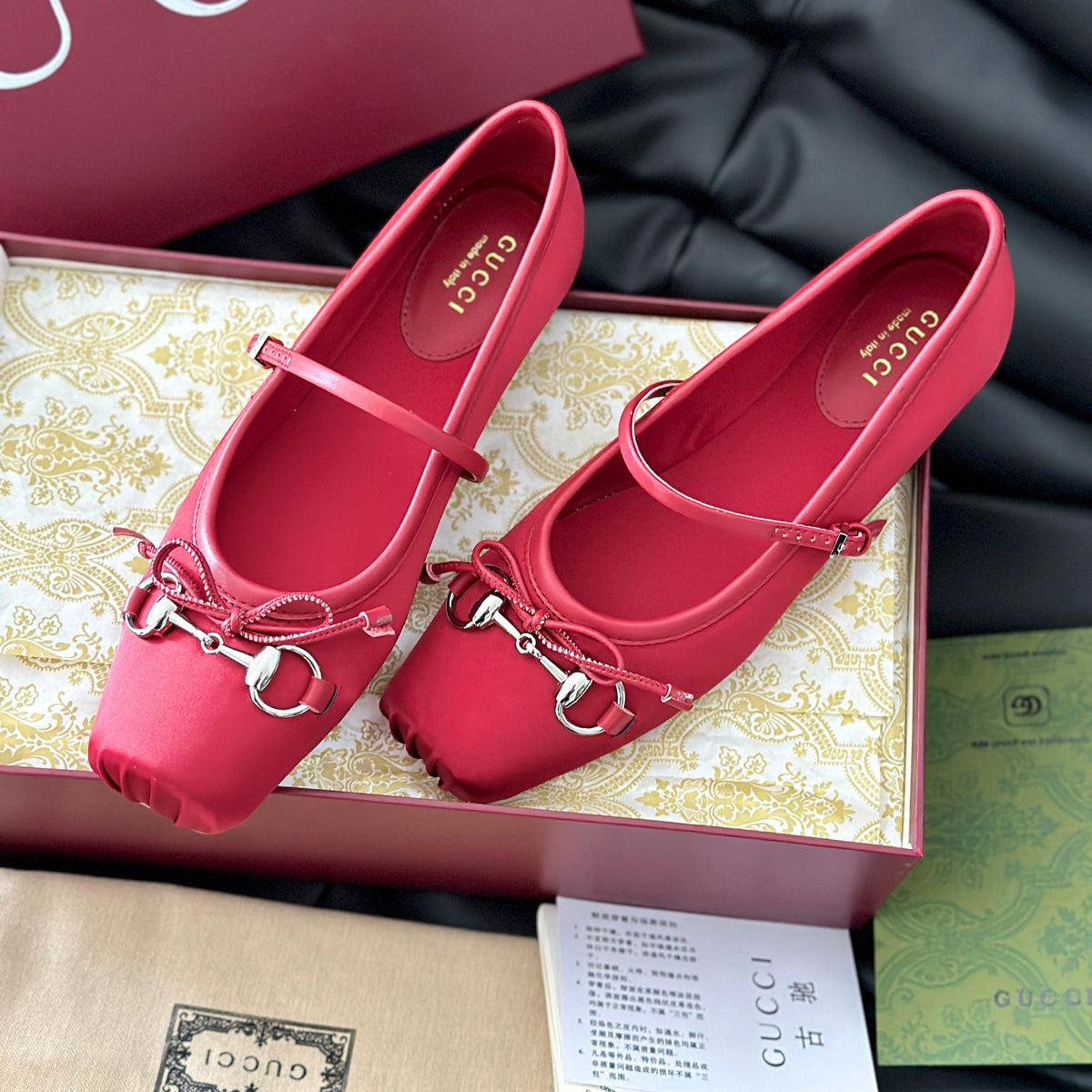 Gucci Shoes- Gucci Ballet Flats Comfortable Everyday Designer Shoes