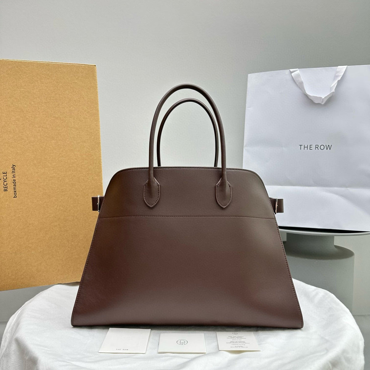 The Row Bags- The Row Margaux 17 Bag Elegant Everyday Designer Handbag