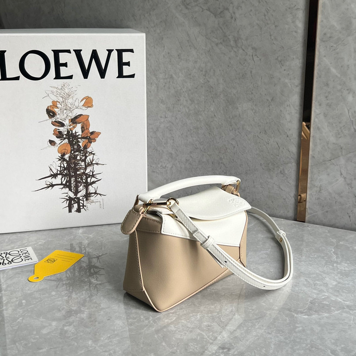 Bags- Loew Mini Puzzle Edge Bag Premium Designer Shoulder Bag