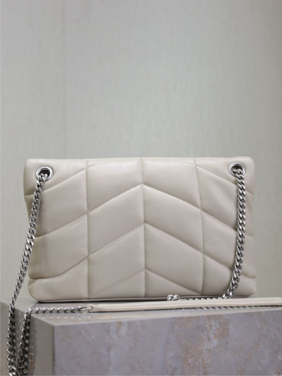 Saint Laurent Bags- Saint Laurent Loulou Puffer Small Bag Elegant Everyday Designer Handbag