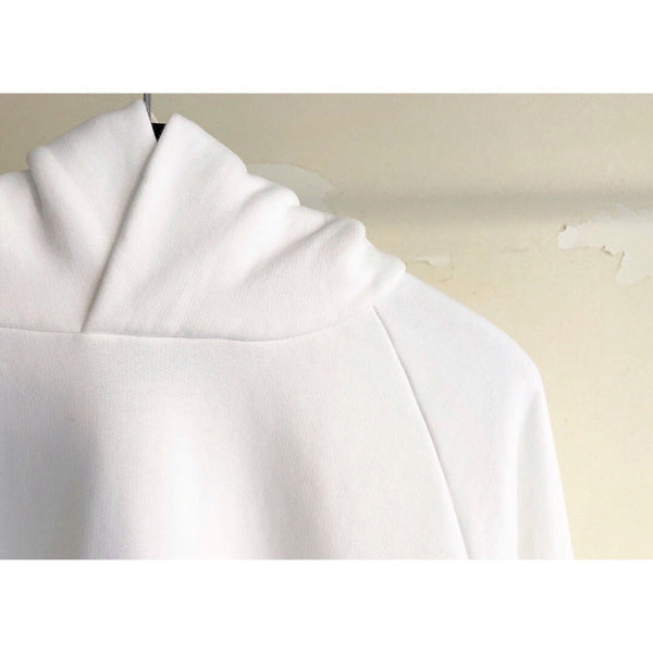 Close-up of Balenciaga designer clothing craftsmanship