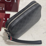 Gucci Pouch detail shot – designer craftsmanship and quality