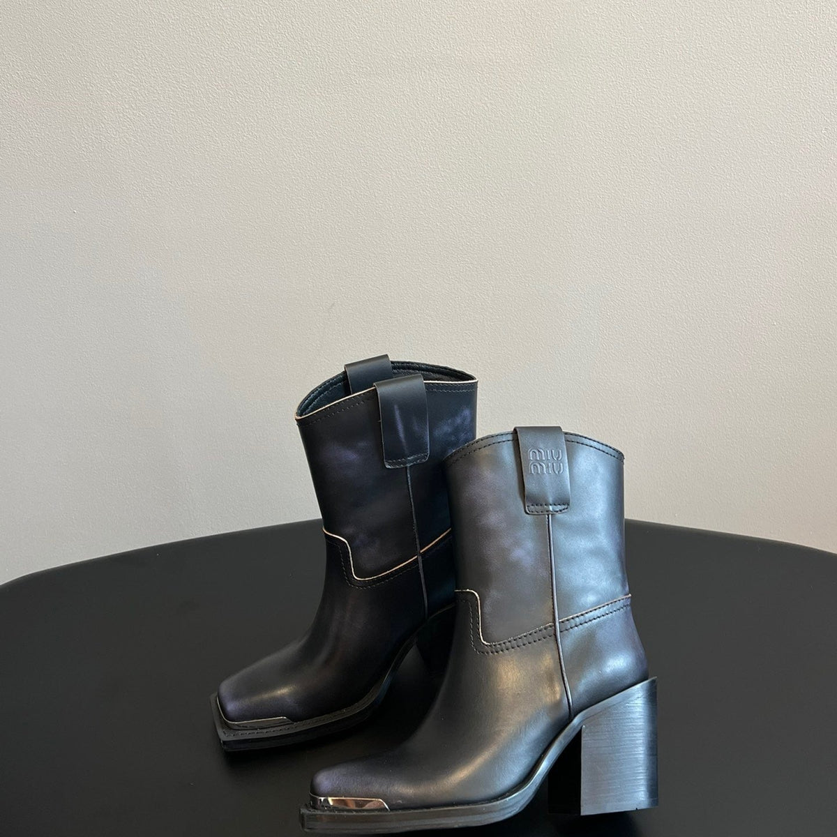 Shoes- Miu M Boots Luxury Lifestyle Designer Footwear