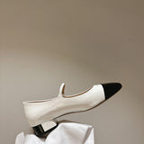 Close-up of Miu Miu shoes craftsmanship