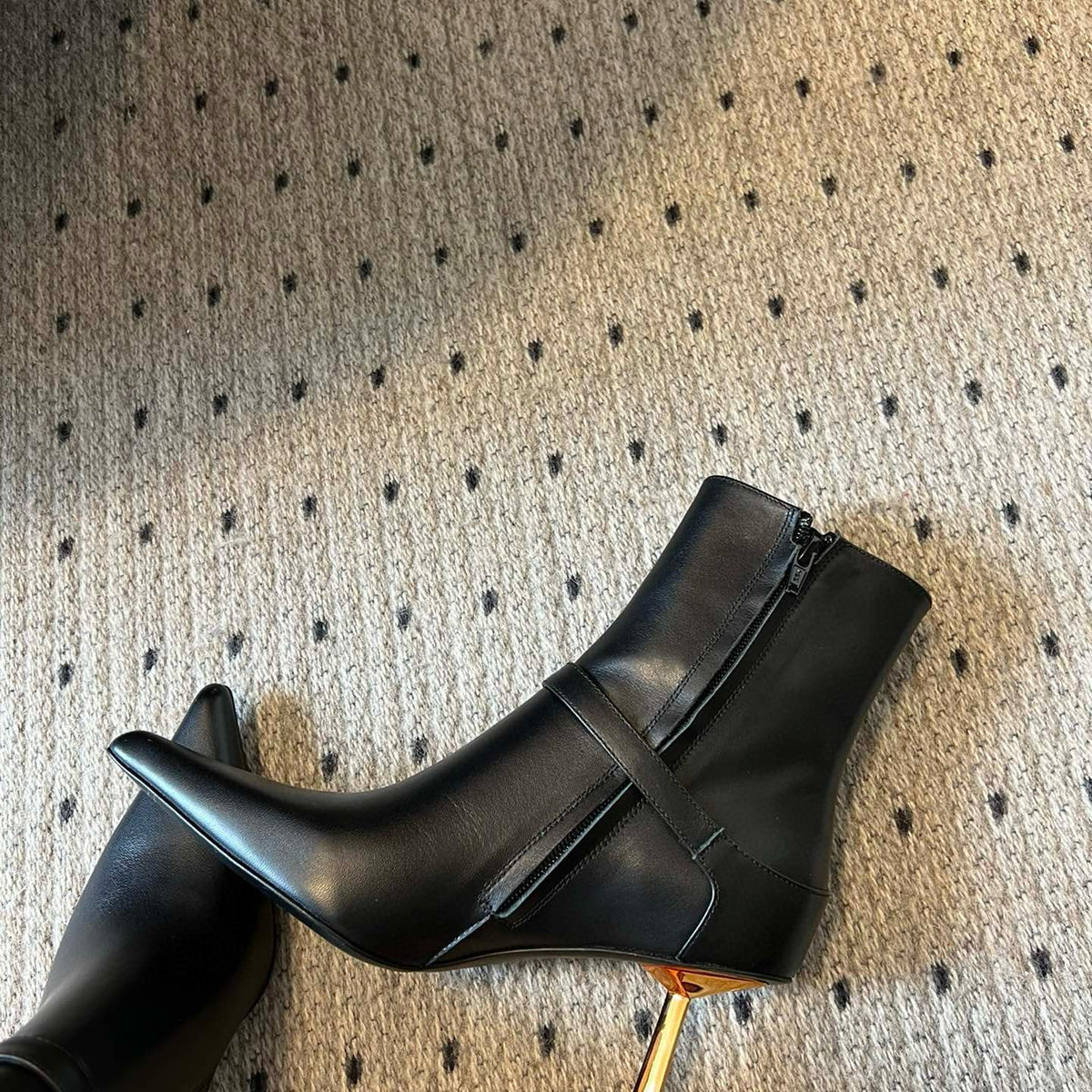 Saint Laurent Shoes- Saint Laurent Heeled Boots Luxury Lifestyle Designer Footwear