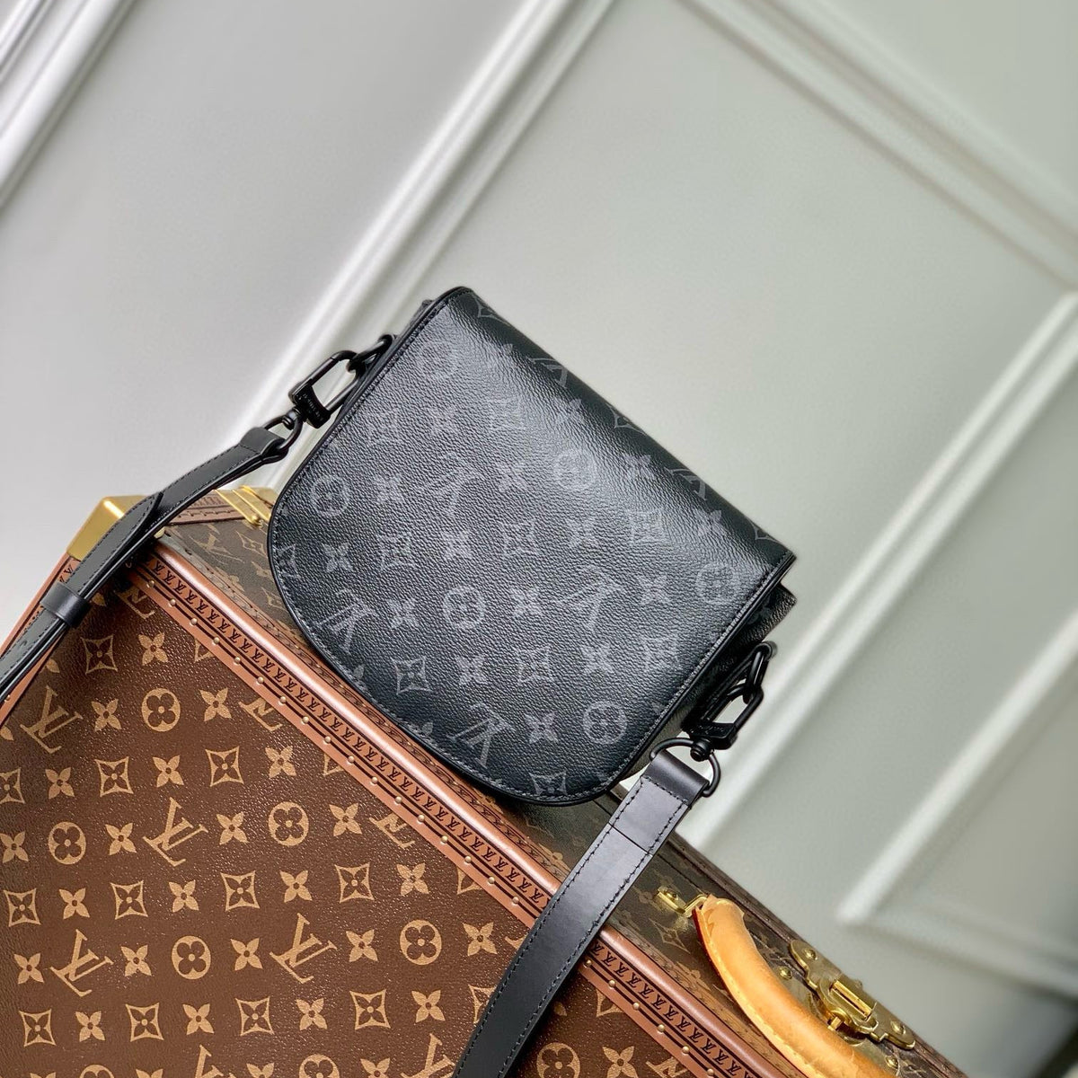 Louis Vuitton Bags- Louis Vuitton Lou Montsouris Messenger Pm Bag Luxury Designer Leather Handbag