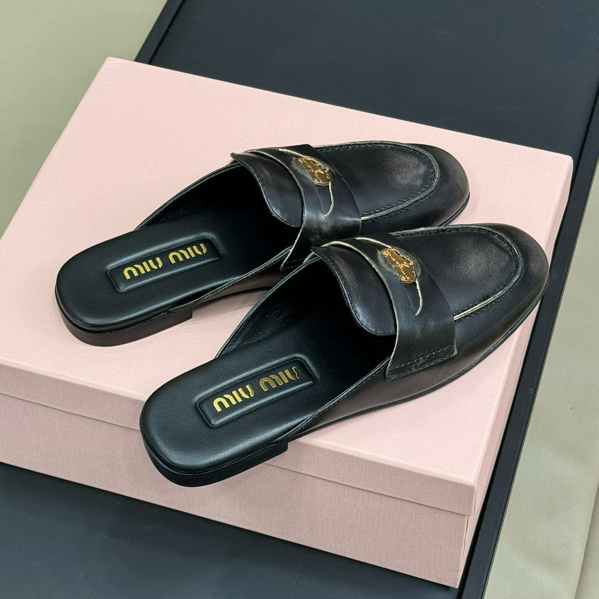 Shoes- Miu M Loafers Comfortable Everyday Designer Shoes