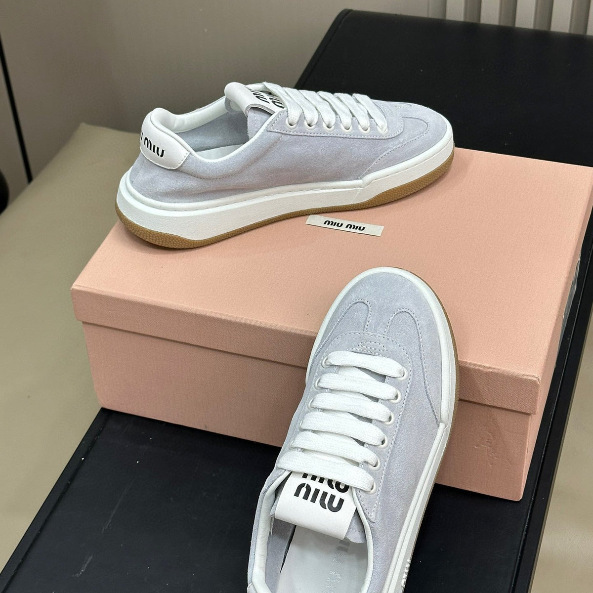 Shoes- Miu M Trainers Comfortable Everyday Designer Shoes