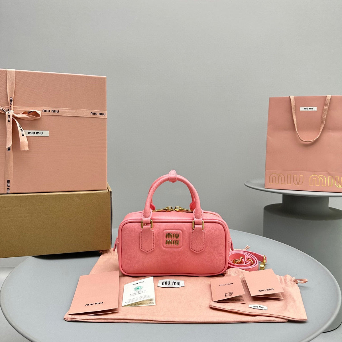 Bags- Miu M Arcadie Bag Elegant Everyday Designer Handbag