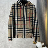 Close-up of Burberry designer clothing craftsmanship