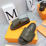 Louis Vuitton Red Low-Top Sneakers - Lifestyle Styling Shot