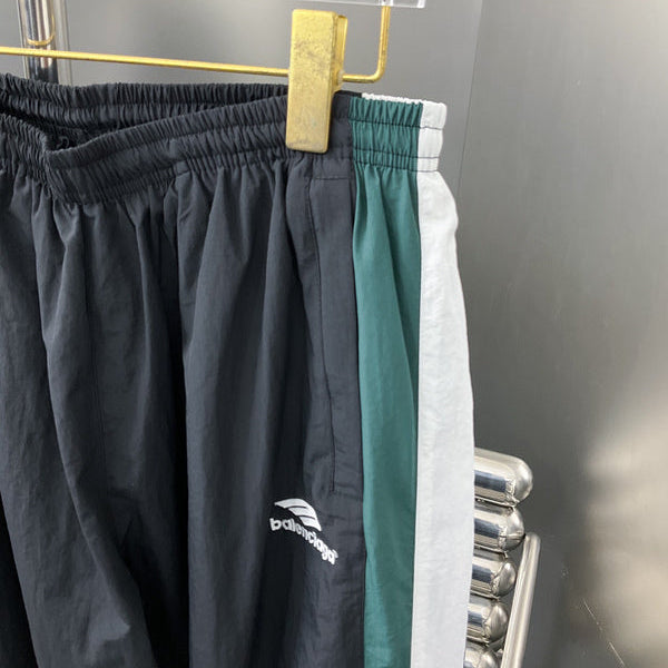 Close-up of Balenciaga designer clothing craftsmanship
