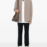 Fendi premium pants detail and craftsmanship close-up