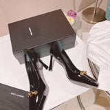 Saint Laurent designer shoes full view