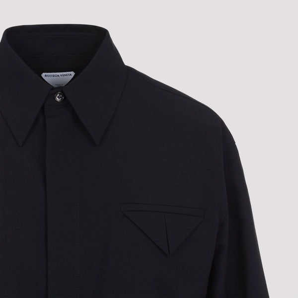 Bottega Veneta Tops? Bottega Veneta Fine Wool Shirt Women Elegant Everyday Designer Top