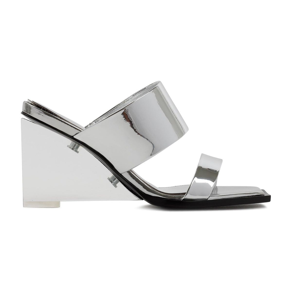 Alexander McQueen slides luxury designer piece front view