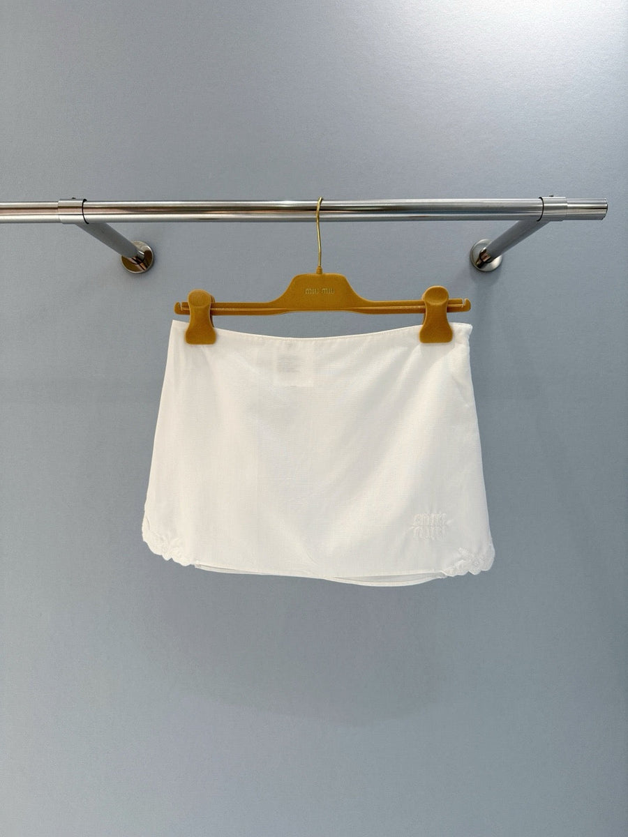 Skirts- Miu M Skirt Elegant Designer Casual Skirt
