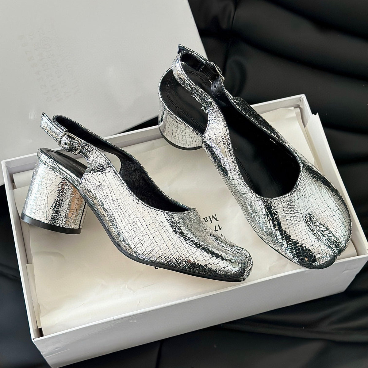 Shoes- Maison M Tabi Heels Premium Designer Casual Shoes