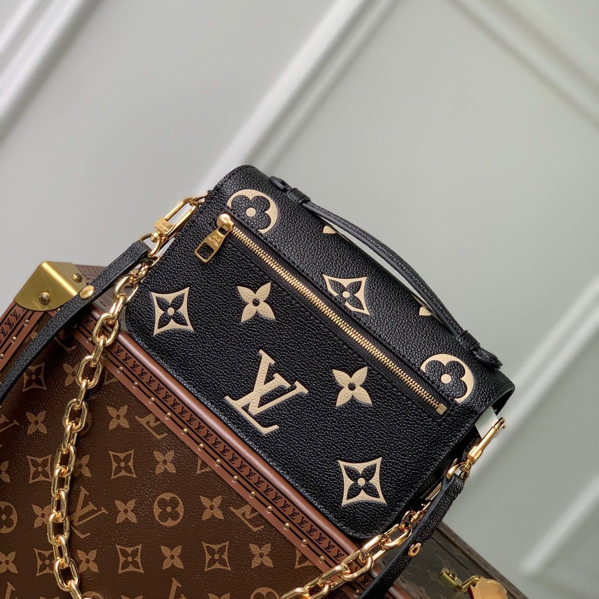 Louis Vuitton Bags- Louis Vuitton Lou Pochette Metis East West Bag Elegant Everyday Designer Handbag